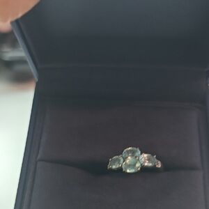 Elegant Blue Gemstone Ring